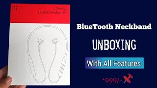 Oneplus Bullet Wireless Z2 Bluetooth neckband full review | how to use bluetooth neckband | unboxing