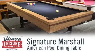 Signature Marshall American Pool Dining Table
