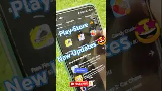 Crazy update in Play Store 📲🤩🏪 #azarchannel #google #playstore