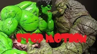 The Incredible Hulk vs Abomination (Stop Motion Movie) Parte 01