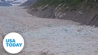 Timelapse videos show rising levels in glacial lakes near Juneau, Alaska