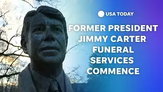 Funeral services commence for former President Jimmy Carter | USA TODAY