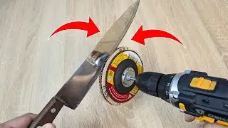 Этот способ заточки Ножа долгое время был Секретом! Нож острый, как бритва