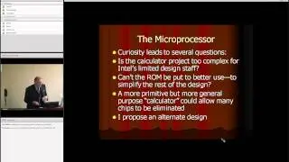 CMSV-TOCS: Ted Hoff (Inventor of the microprocessor) 2012-03-20