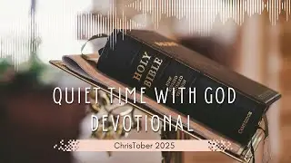 Day27|A righteous Spirit |Quiet times with God devotional by Joyce Meyer|Vlogtober aka ChrisTober 