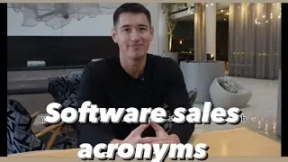 Software sales acronyms to know for your first tech sales interview #saas #techjobs