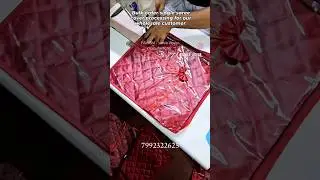 single saree cover bulk order processing #saree #sareelove #sareeblouse #sareefashion #sareedraping