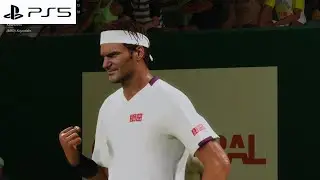 (PS5) Tennis World Tour 2 | Online Match #2 [Federer vs Medvedev]