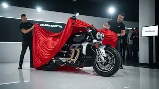 Обзор мотоцикла Triumph Rocket III (2026) | Технические характеристики, мощность и максимальная с...