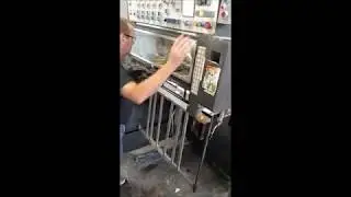 1982 Heidelberg 72FP running GATF Test Plates