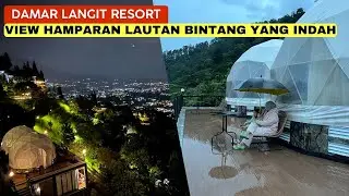 Glamping dengan View Hamparan Lautan Bintang yang Indah di Damar Langit Resort