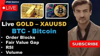 Live GOLD - XAUUSD SMC, Volume and RSI Trading  #96