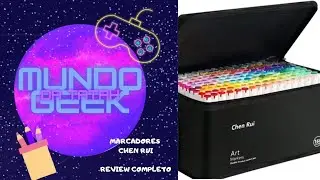 Marcadores Chen Rui 168 Cores - Review Completo