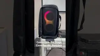Protection for #JBLPartyBox320 speaker. Convertible Cover. For work and transportation. #jblspeaker