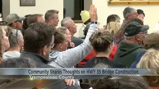 Community shares thoughts on Highway 35 bridge construction