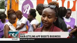 New innovative app 'Braiding Nairobi' allows women order braiding services directly to their homes