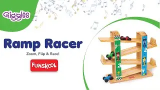 Teach 'cause and effect' to your child  with the Funskool Ramp Racer