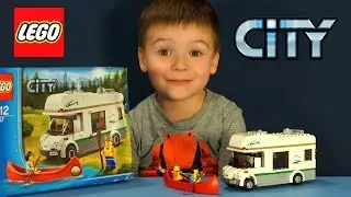 Лего Сити 60057 - Дом на Колёсах. Конструктор Lego City Camper Van. Детский канал на русском