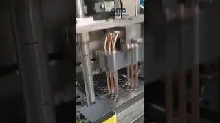Zipper Fin Stamping And Heat Pipe Assembly Machine For Heat Sink