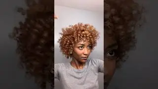 flexi rod set takedown on blown out natural hair #naturalhair #flexirodset #flexirods #type4hair