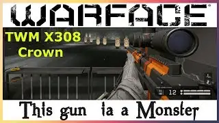 Warface TWM X308 Crown sniper gameplay