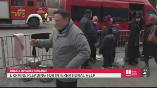 Ukraine President pleads for international help and no-fly zone