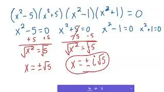 Solving a quadradic form trinomial with factoring