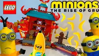 Lego Minions The Rise of Gru: Minion kung fu battle EPIC MEME SET REVIEW (75550) New 2021 Set!