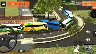 Indonesia Coach bus driving | Euro bus simulator 2025 Android gameplay #game 9