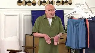 Denim & Co. Naturals Linen Blend Relaxed Short on QVC