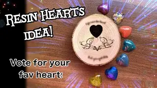 Level Up Your Crafting Game: Unleash Creativity with Wood Slices + Resin Hearts + Laser Engraving