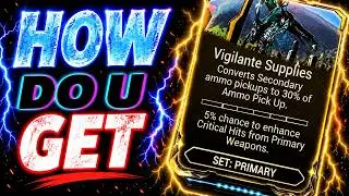 How to get Vigilante Supplies in Warframe