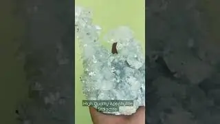 Stunning High Quality Apophyllite Stalactite #crystals #minerals #zeolites #crystalshop #uk #usa