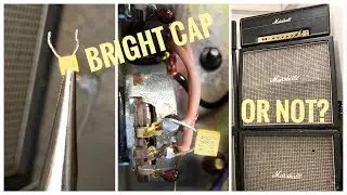 Вот как яркий колпачок влияет на тон вашего Marshall Super Lead!