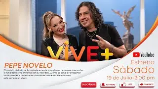 En Vivo con el cantautor PEPE NOVELO- El mar no fue el FINAL sino un NUEVO COMIENZO | Vive Más TV