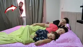 ALGUÉM INVADIU NOSSO QUARTO ENQUANTO DORMÍAMOS JUNTOS 😨😱😱 E ALGO ESTRANHO ACONTECEU !!!