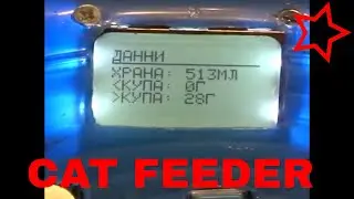 Cat Feeder - My Technical University of Sofia dissertation project