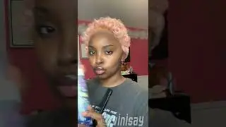 pixie cut install, the rose gold/pink one❤️❤️the color was immaculate on this one.