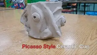 Art Project Demo - Picasso Style Ceramic Cup