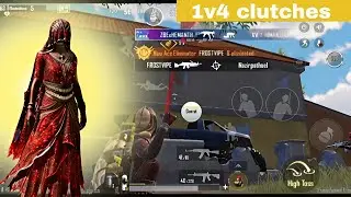 From Dead to Legend — Epic 1v4 Clutches!”in bgmi