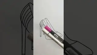 The Perfect Pink Heels 👠 #art #drawing #artist #artshorts #satisfying