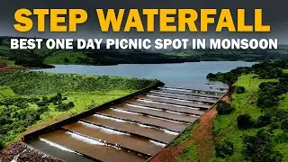 Step Waterfall Satara is a MUST SEE Destination | Monsoon Vlog | Marathi Vlog | Thoseghar, Sajjangad