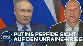 UKRAINE-KRIEG: Putin knallhart - Westen soll Krieg vom Zaun gebrochen haben | WELT Thema