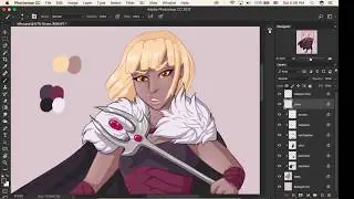 D&D Character Speed Draw - Halfling
