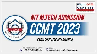 CCMT 2023 | Admission offer portal for NITs, DIAT and Other Colleges | Post GATE Guidance