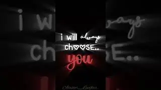 I Will Always..Choose you...💞 #radioapple #cute #bestship