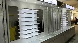 Ouyee Display Optical Glass Shop Furniture Interior Design Cabinets For Sale