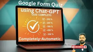Google Form Quiz using Chat-GPT #chatgpt #googleform #quiz #ai