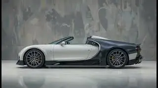 The Bugatti Mistral is powered by an 8.0-liter, 16-cylinder engine, producing 1,600 horsepower.