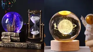 3D Galaxy Crystal Ball Night Lamp | Magical Galaxy Night Lamp